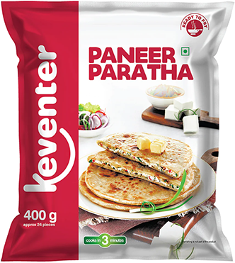 Keventer Paneer Paratha 400 Gm 