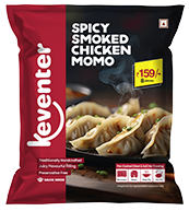 Keventer Spicy Smoked Chicken Momo 
