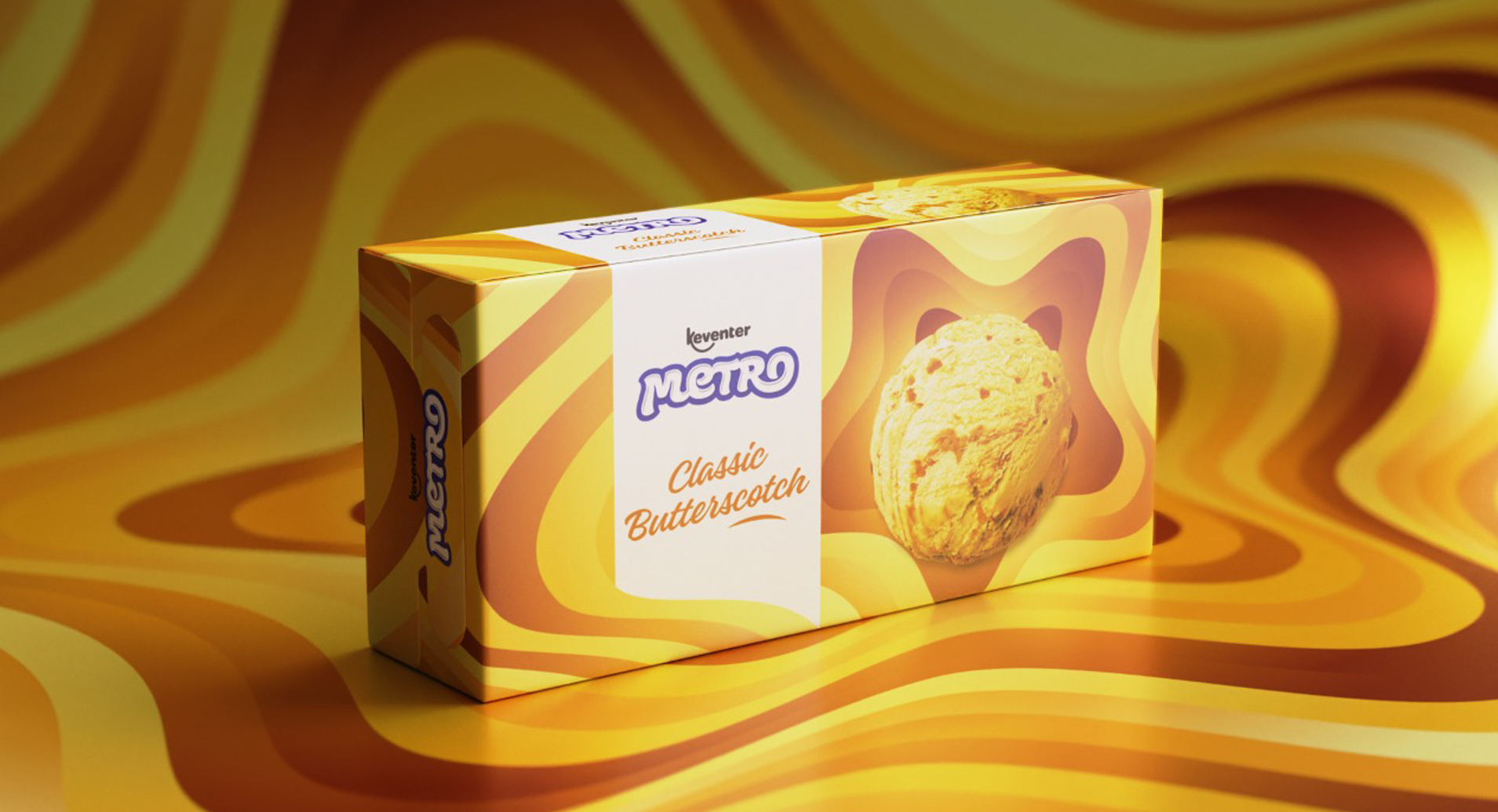 Buy Keventer Metro Classic Butterscotch Ice Cream Online