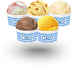 metro ice cream price list
