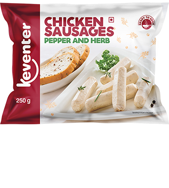 Keventer Chicken Sausages With Pepper & Herb