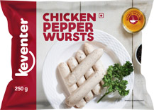 Chicken Pepper Wursts 250 gm