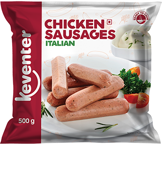 Keventer Chicken Sausages Italian 500 Gm