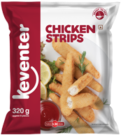 Keventer Frozen Chicken Strips 320 gm