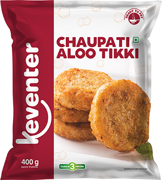 Keventer Chaupati Aloo Tikki