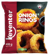 Onion Rings 400 gm by Keventer