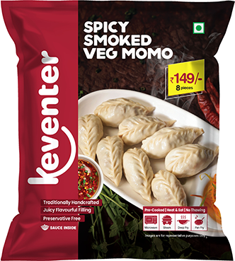 Order Keventer Spicy Smoked Veg Momo Online