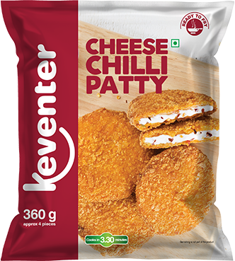 Keventer Cheese Chilli Patty 360 Gm