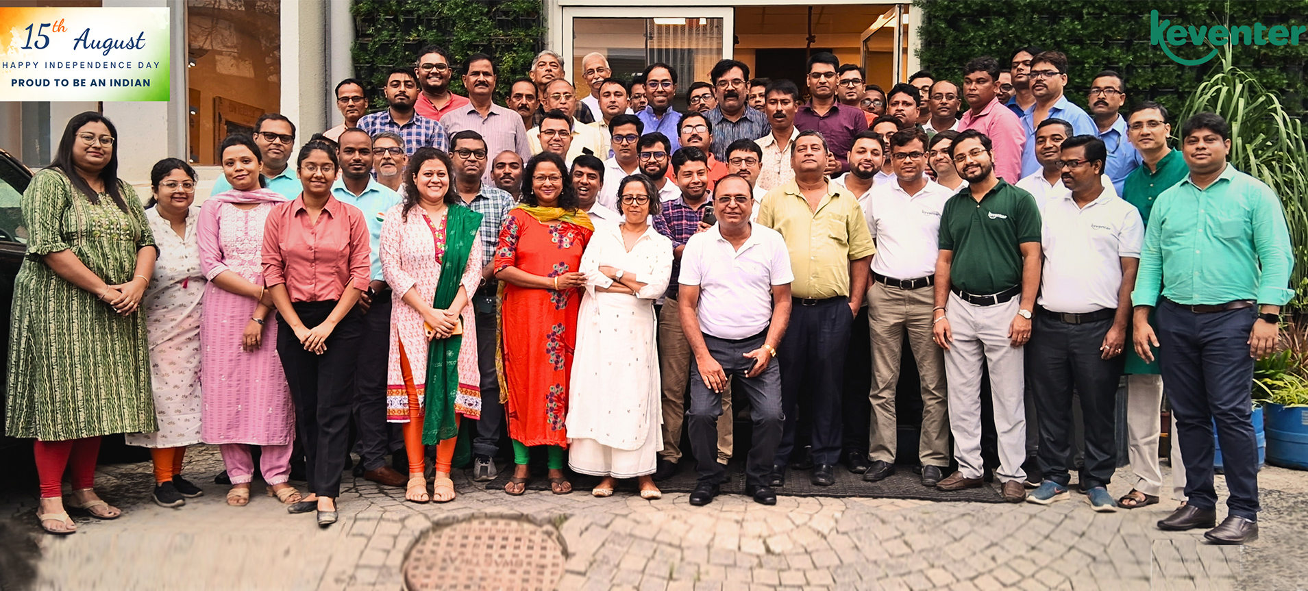 Independence Day Celebration at Keventer Office Kolkata