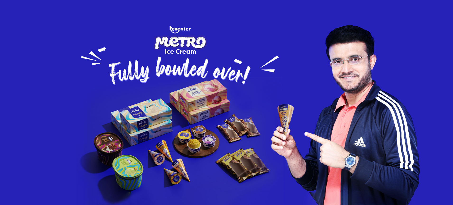 Delicious Keventer Metro Ice Cream