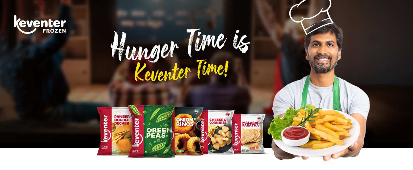 Keventer Frozen Food - Hunger Time Is Keventer Time