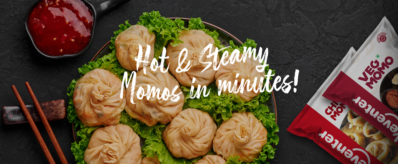 Hot & Steamy Momos in Minutes - Keventer
