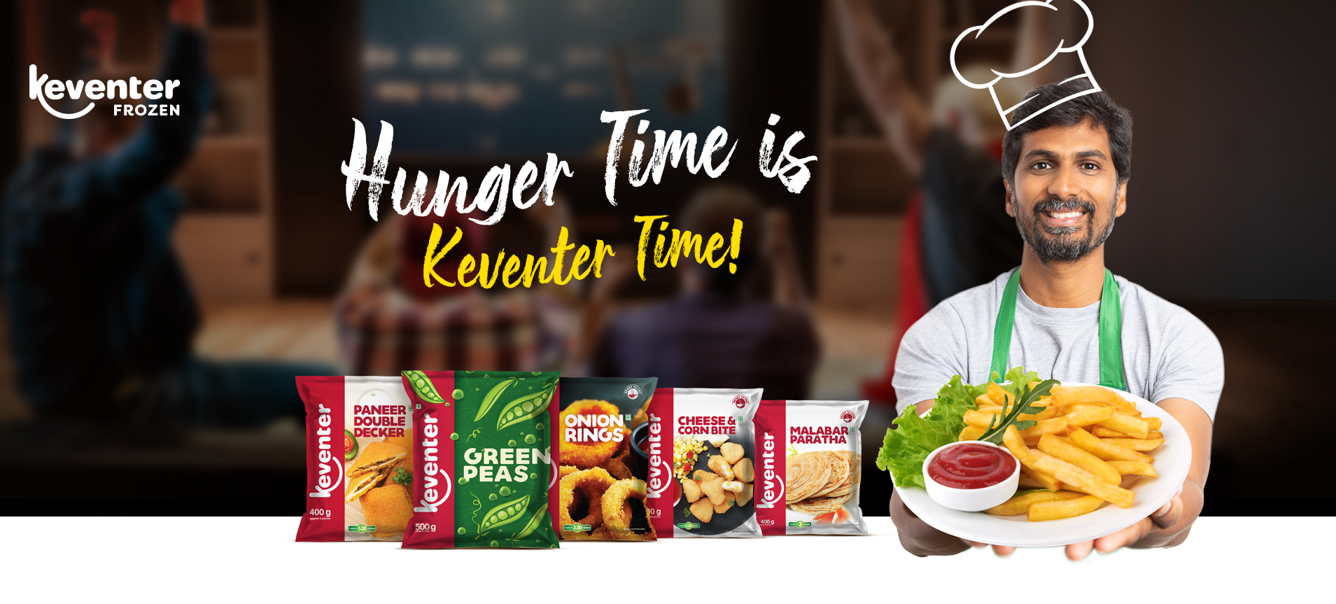 Keventer Frozen Food Online - Hunger Time Is Keventer Time