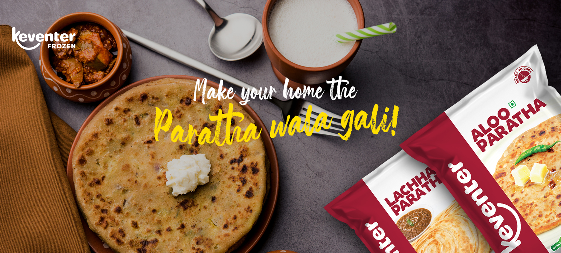 Order Keventer Paratha