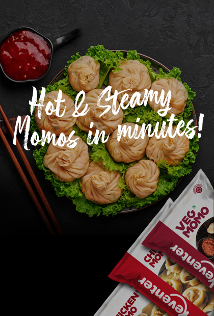 Hot & Steamy Momos in Minutes - Keventer