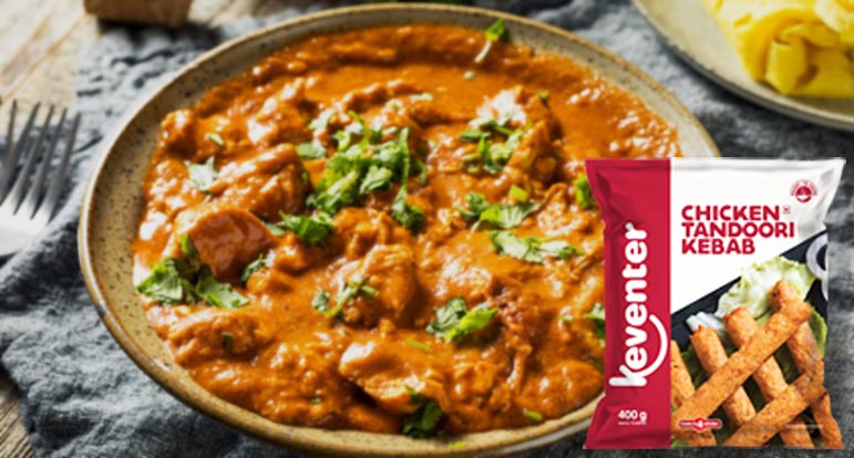 Tandoori chicken curry
