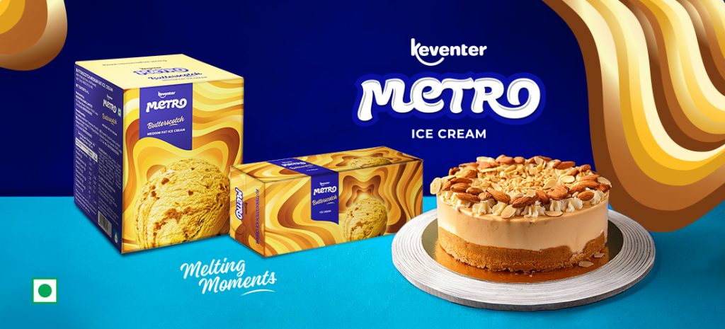 No-Bake Butterscotch Ice Cream Cake