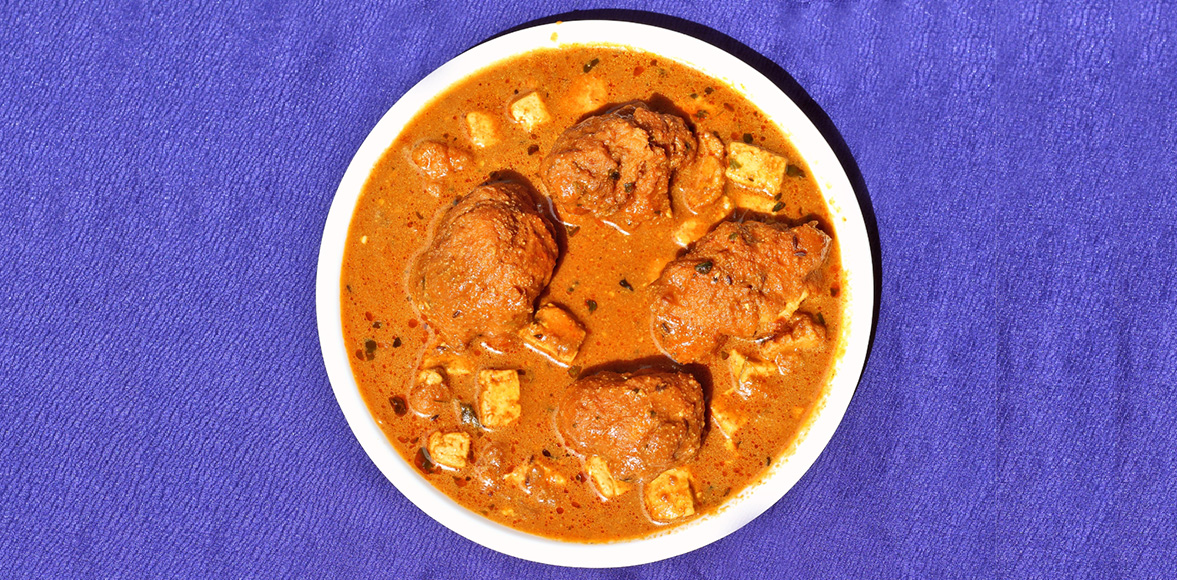 Lucknowi Kebab Curry