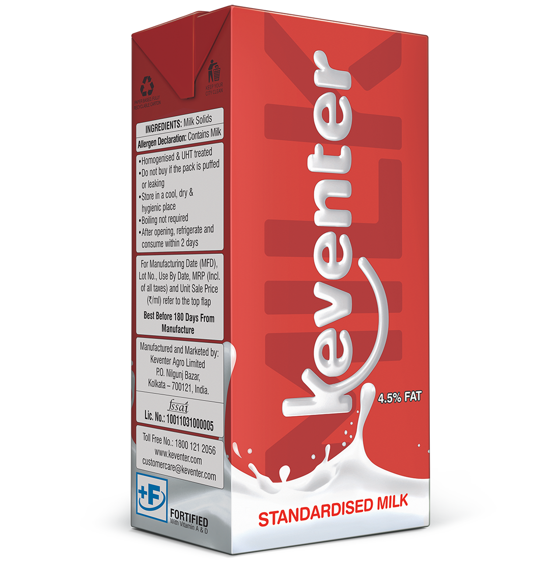 Keventer Tetra Pack Standardised Milk