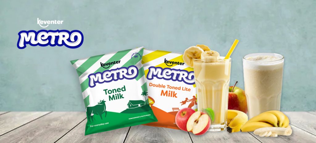 Healthy smoothies using Keventer Metro Milk for a power-packed breakfast