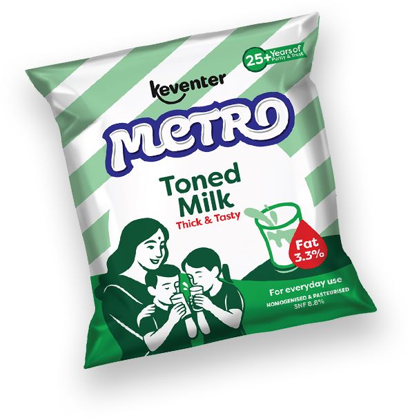 Toned Milk from Keventer