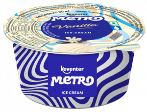 Keventer Metro Vanilla 80ml Cup