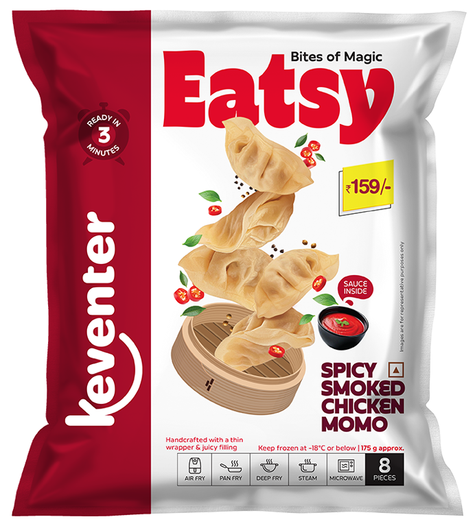 Eatsy Spicy Smoked Chicken Momo