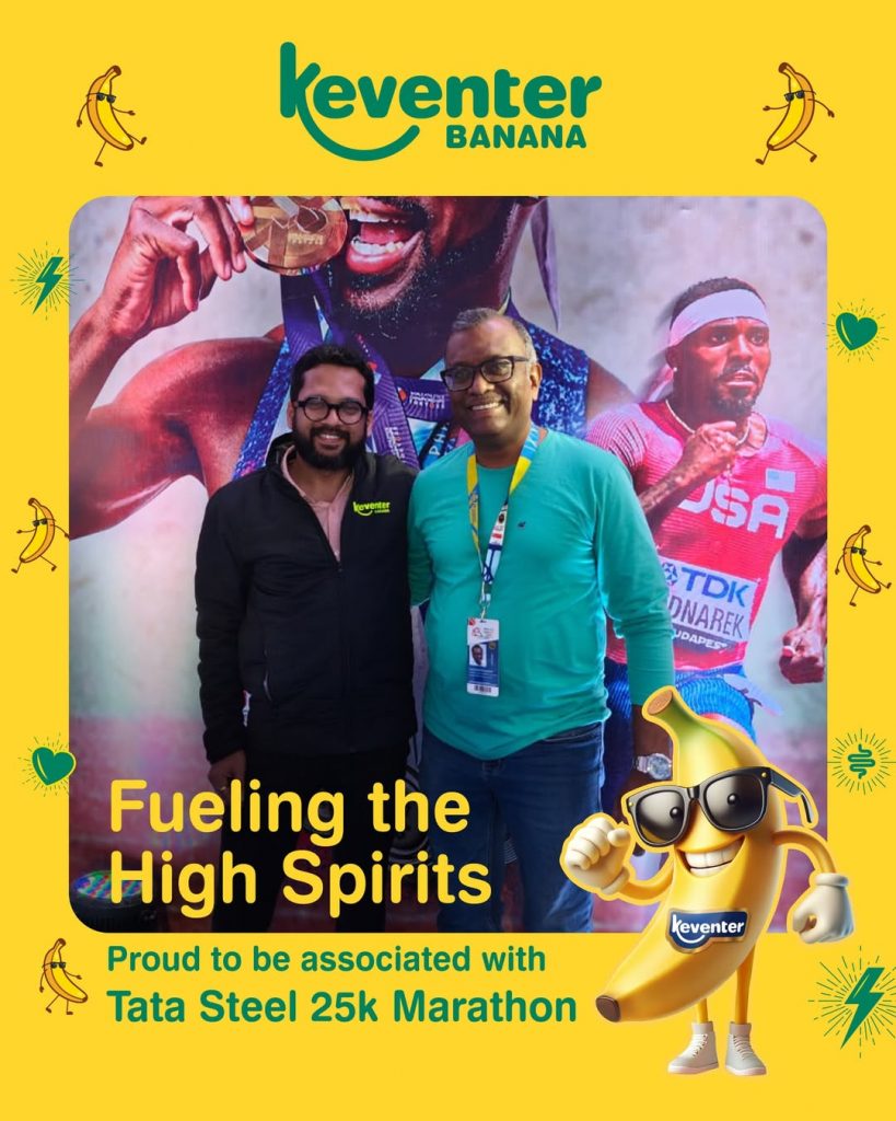 Keventer Banana Goes the Distance with Tata Steel World Marathon 2025