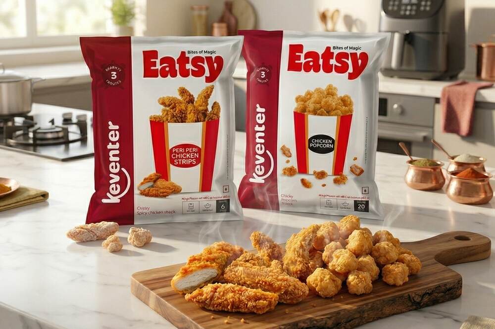 Eatsy Chicken Popcorn & Strips: Crunch Made Effortless