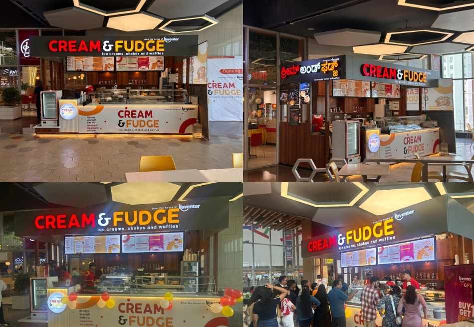 We’re excited to announce the grand opening of Cream and Fudge at Orion Uptown Mall, Bangalore! 🎉