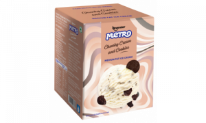 Keventer Metro Chunky Cream and Cookies 4L Gallon Packs
