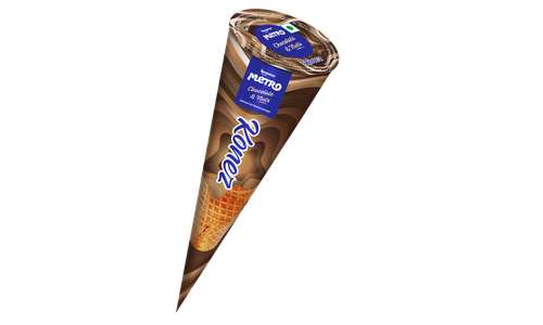 chocolate nuts cone