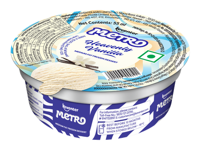 Keventer Metro Heavenly Vannila 55ml Cup