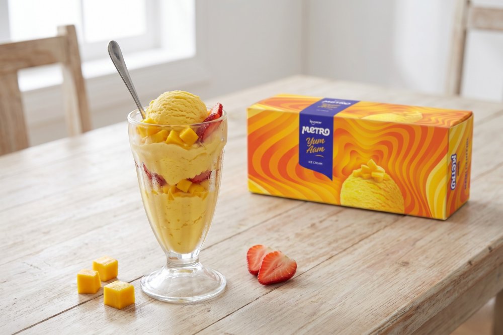 Keventer Metro Yum Aam Ice Cream 900ml