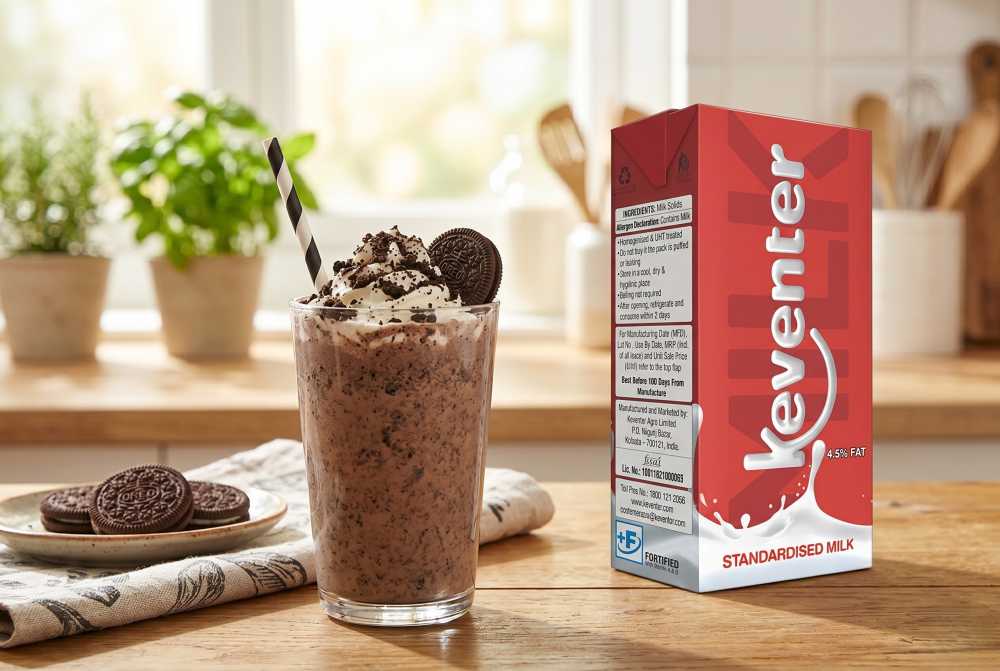 Keventer UHT Standardised Milk thick and creamy daily milk