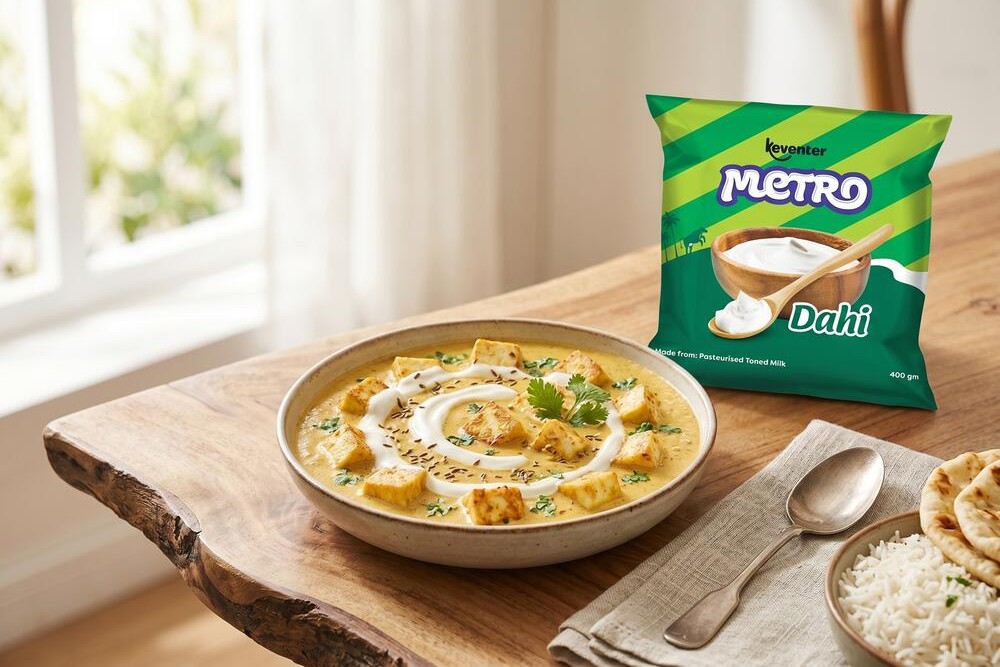 Keventer Metro Dahi smooth fresh creamy dahi made from pasteurised toned milk