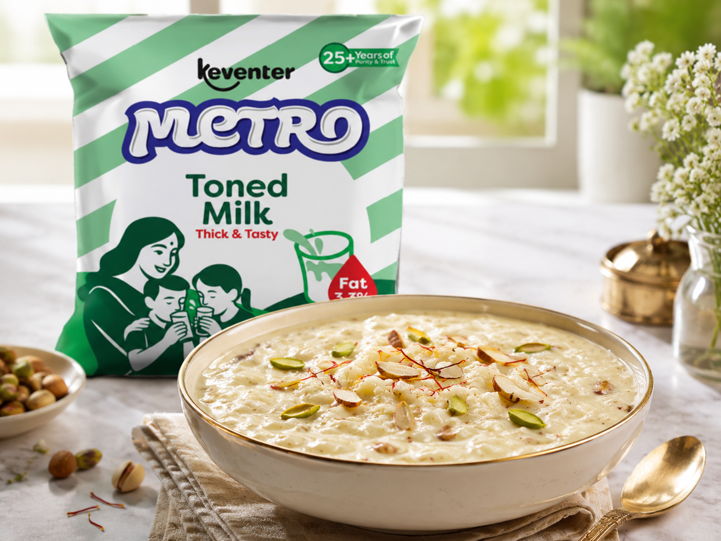 Keventer Metro Toned Milk 500ml thick and tasty everyday milk