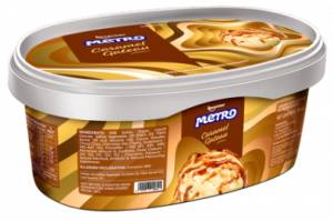 Keventer Metro Caramel Gateau Premium Tub