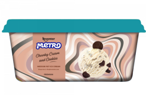 Keventer Metro Chunky Cream and Cookies Premium Tub