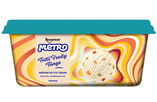 Keventer Metro Tutti Fruity Tango Premium Tub
