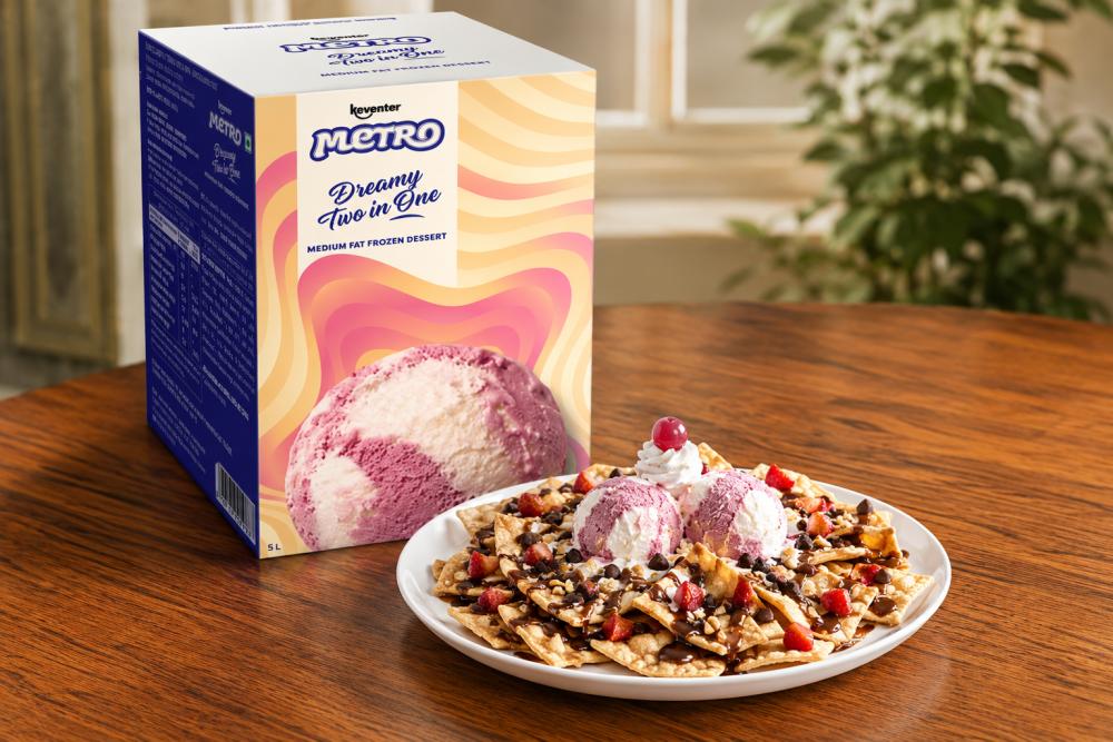Keventer Two in One Medium Fat Frozen Dessert 5L