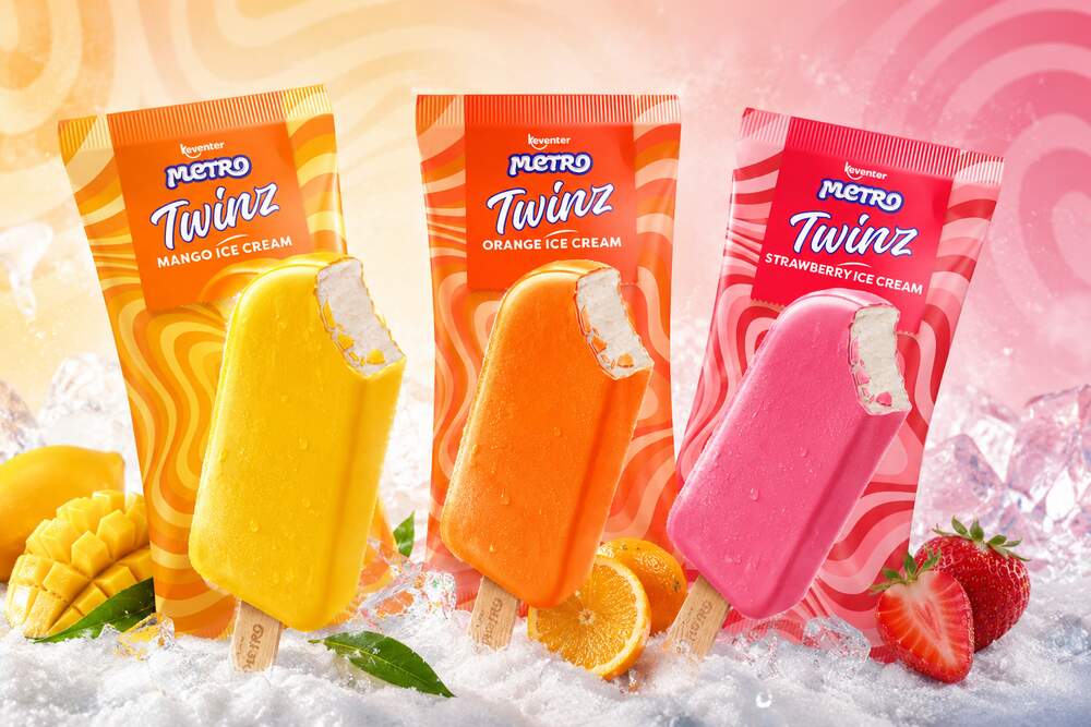 A Surprise in Every Bite: Meet Twinz by Metro Ice Cream